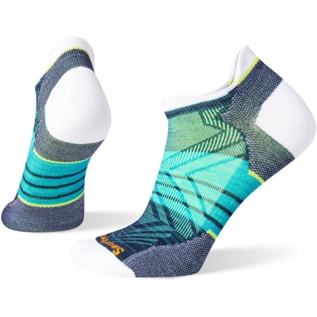 Weiß Rei Co-op Smartwool Performance Run Zero Cushion Stripe Niedrige Knöchelsocken Damen