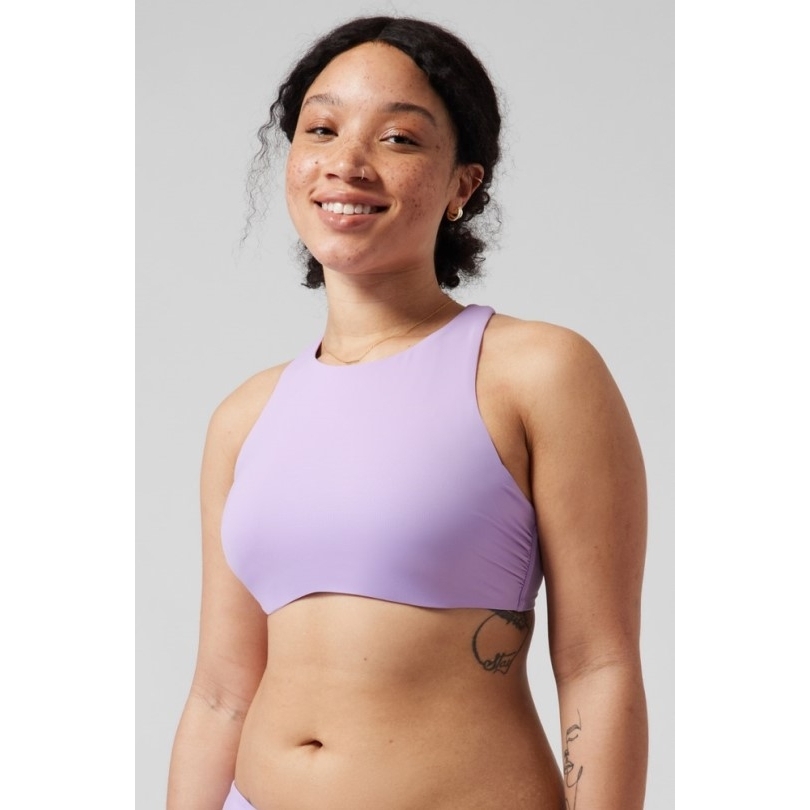 Elfin Lila Athleta Maldives Bikini Badeanzug Top Damen Rei Coop