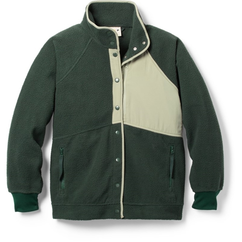 Rei Coop Alder Go Far Fleecejacke Damen Forest-sage