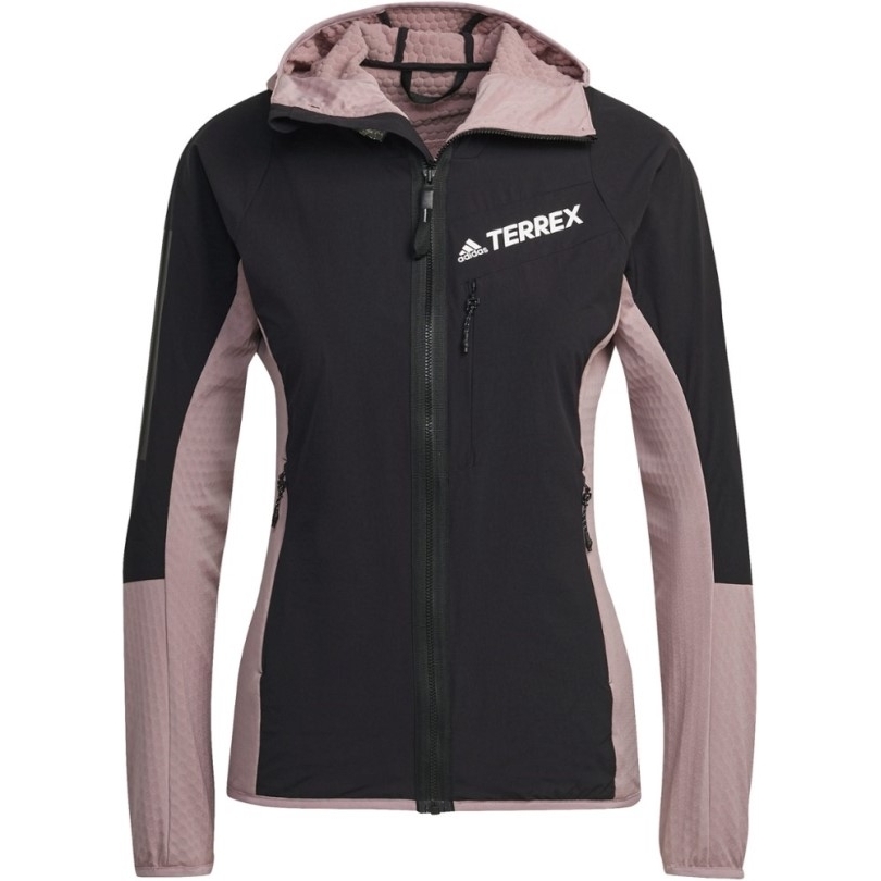 Adidas Techrock Flooce Windjacke Mit Kapuze Damen Rei Coop Schwarz
