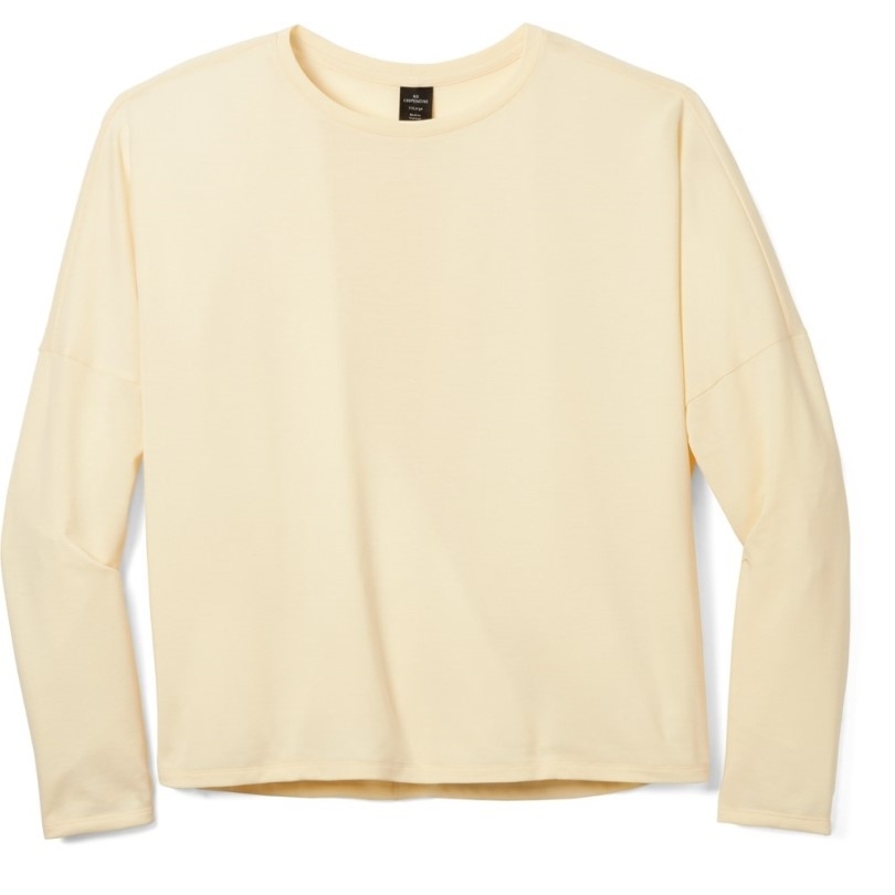 Macadamia Rei Co-op New Route Langarm Top Damen Plus Größen
