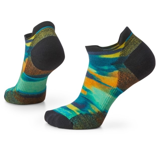 Blau Rei Coop Smartwool Run Gezielte Kissen Gebürsteter Druck Niedrige Knöchelsocken Damen