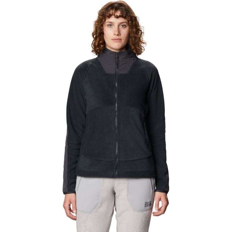 Rei Co-op Mountain Hardwear Unclassic Fleecejacke Damen Dark Storm