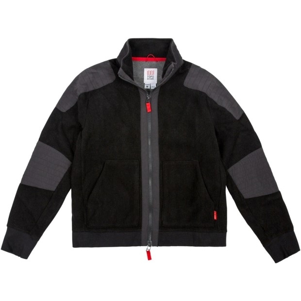 Topo Designs Global Full-zip Pullover Damen Rei Coop Schwarz