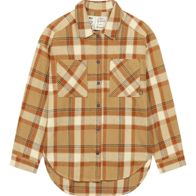 Bild Bio Kleidung Ovillera Hemd Damen Rei Coop Wood Ash