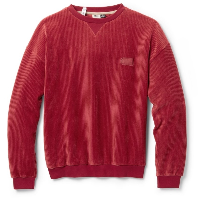 Rei Coop Picture Bio-Kleidung Laikko Rundhals-Sweatshirt Damen Rhabarbe