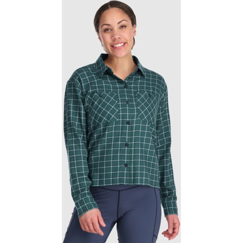 Lake Plaid Rei Co-op Outdoor Forschungsfeedback Leichtes Flanellhemd Damen