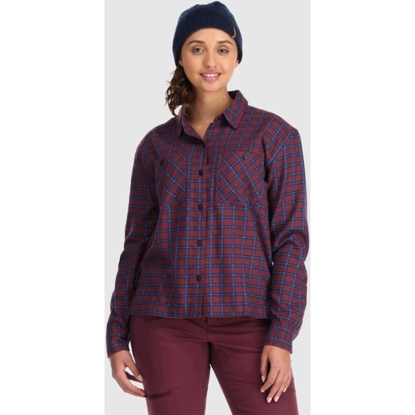 Kalamata Kariert Outdoor Forschung Feedback Leichtes Flanellhemd Damen Rei Coop