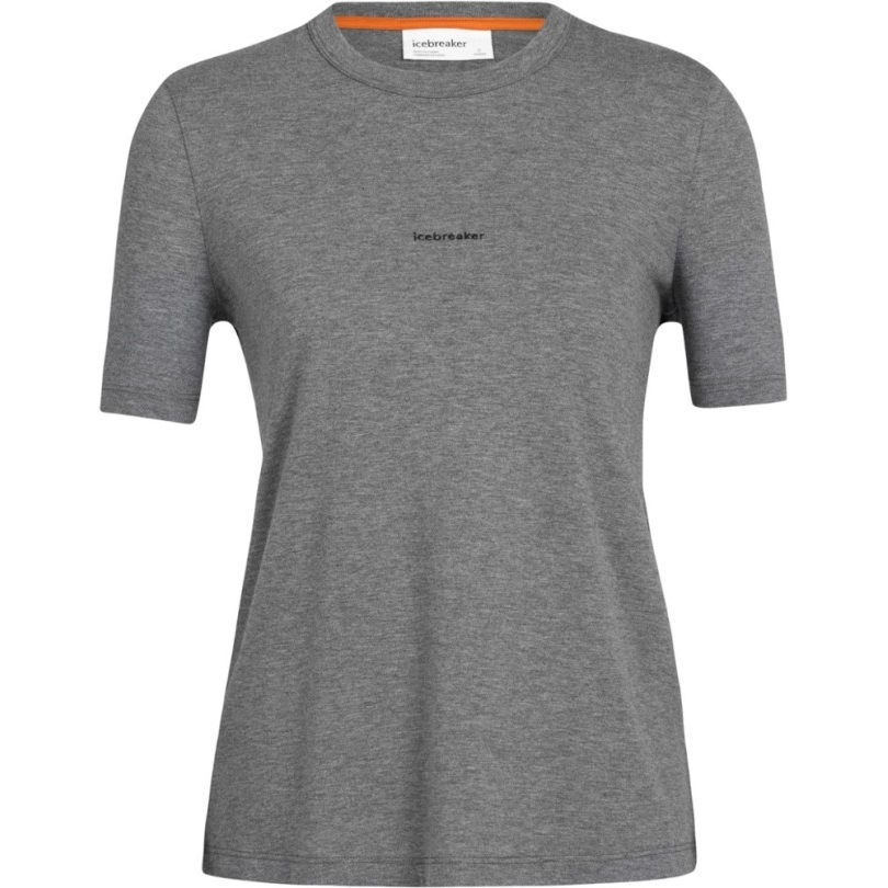 Rei Co-op Icebreaker Central T-shirt Damen Gritstone