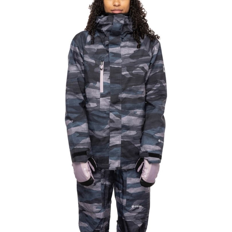 Orchidland Camo 686 Gore-tex Willow Isolierte Jacke Damen Rei Coop