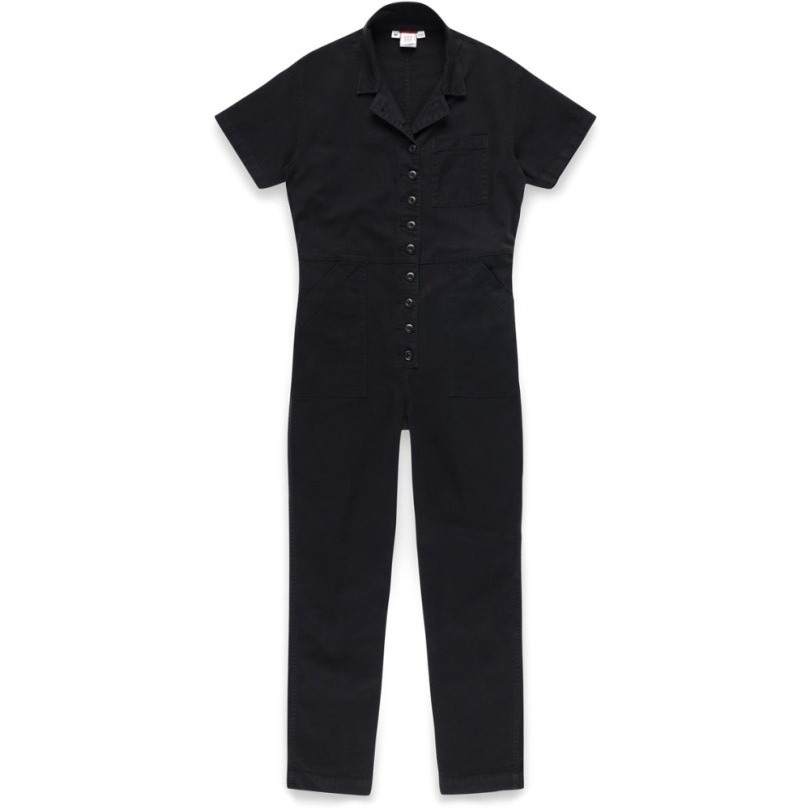 Topo Designs Dirt Overalls Damen Rei Coop Schwarz