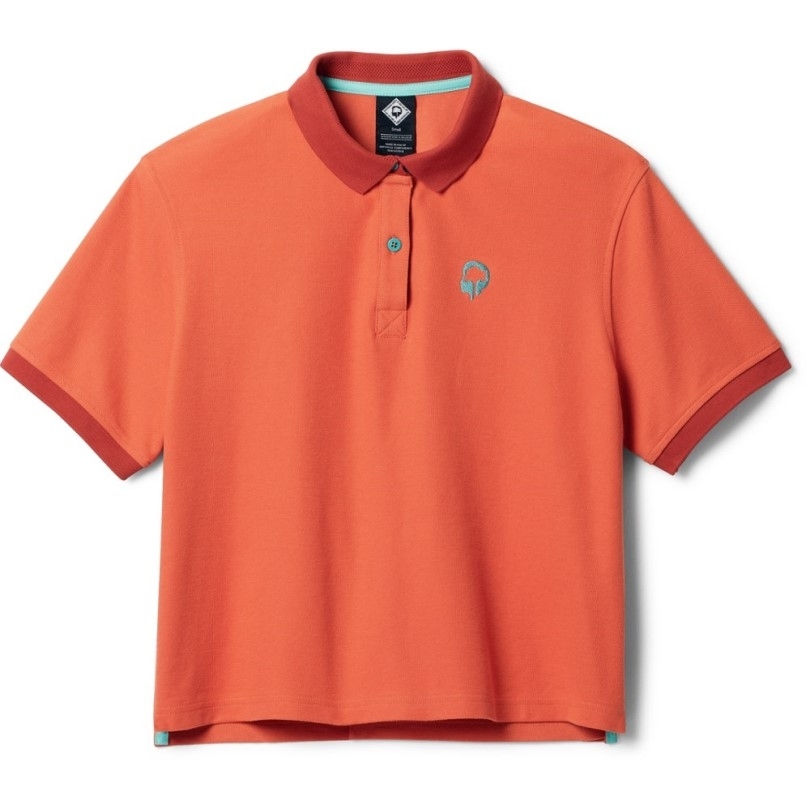 Papaya Outdoor Afro Rei Co-op Poloshirt Damen