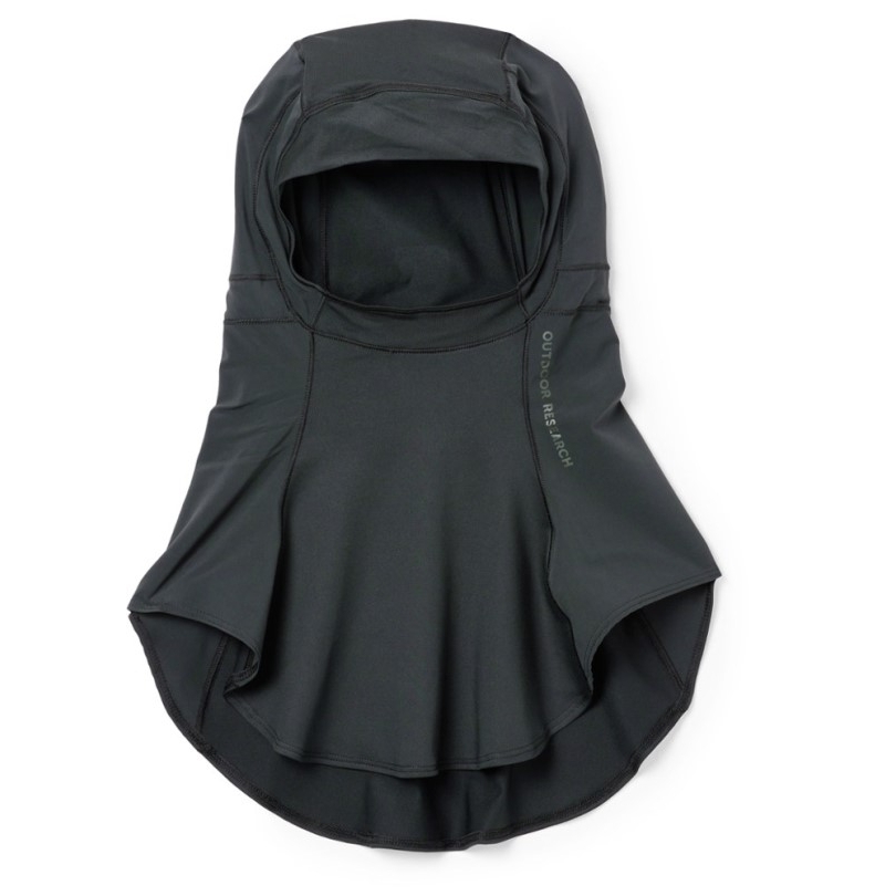 Black Rei Coop Outdoor Research Activeice Sport Hijab Frauen