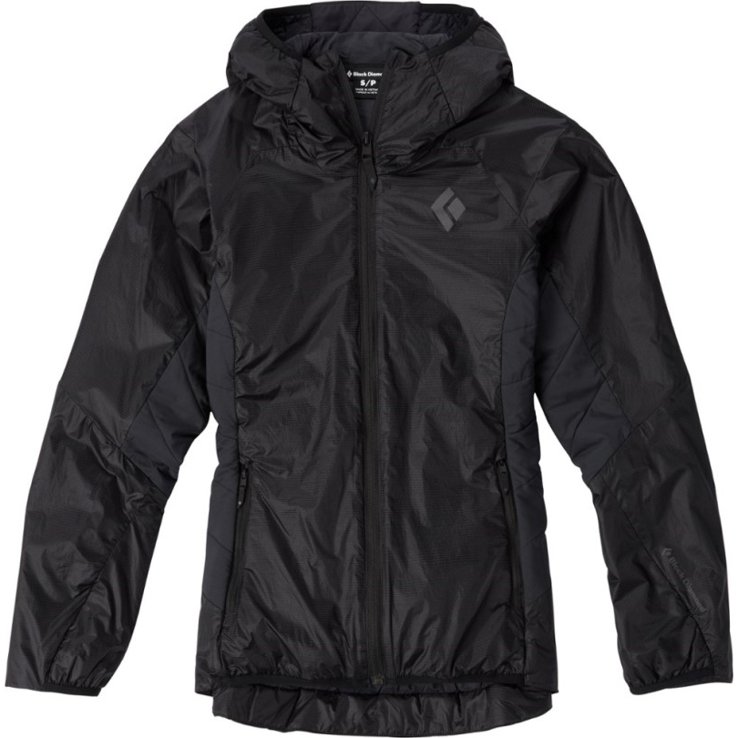 Black Rei Coop Black Diamond Vision Hybrid Isolierter Hoodie Damen