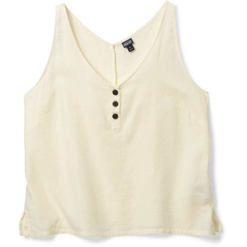 Patagonia Tanktop Aus Bio-Baumwollgaze Damen White Rei Co-op