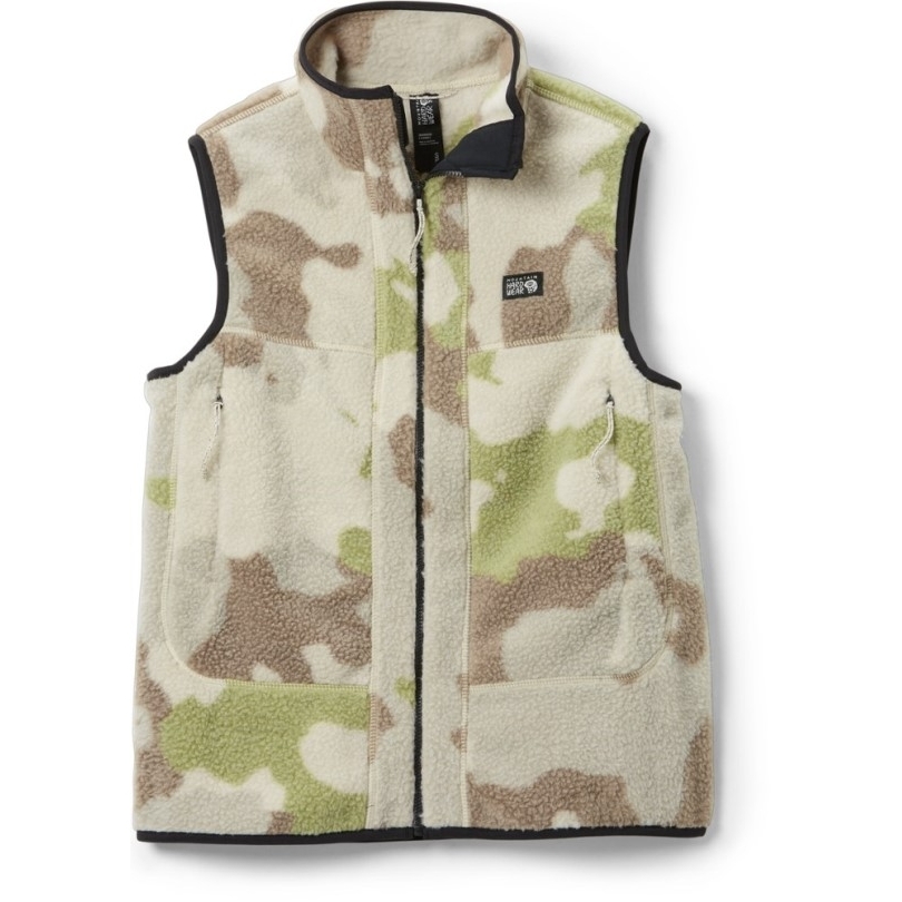 Mountain Hardwear Hicamp Fleeceweste Damen Rei Coop Oyster