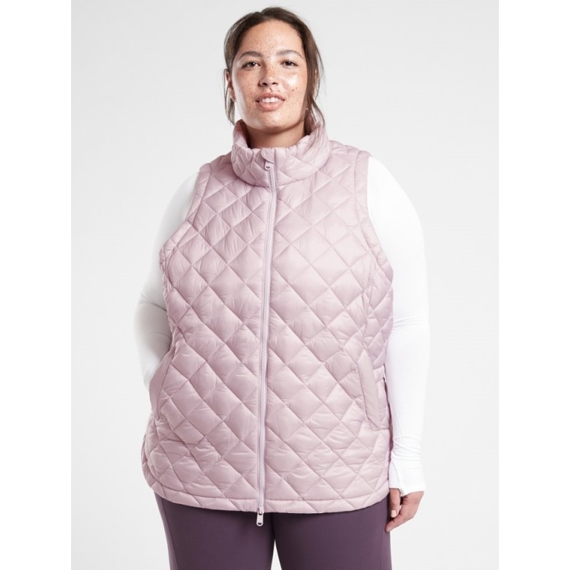 Shasta Lila Athleta Flüstern Federlose Isolierte Weste Damen Plus Größen Rei Coop