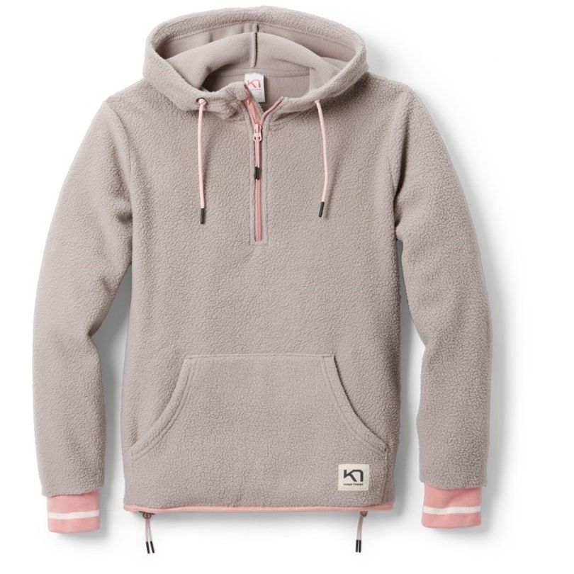 Grauer Kari Traa Rothe Fleece-hoodie Damen Rei Coop