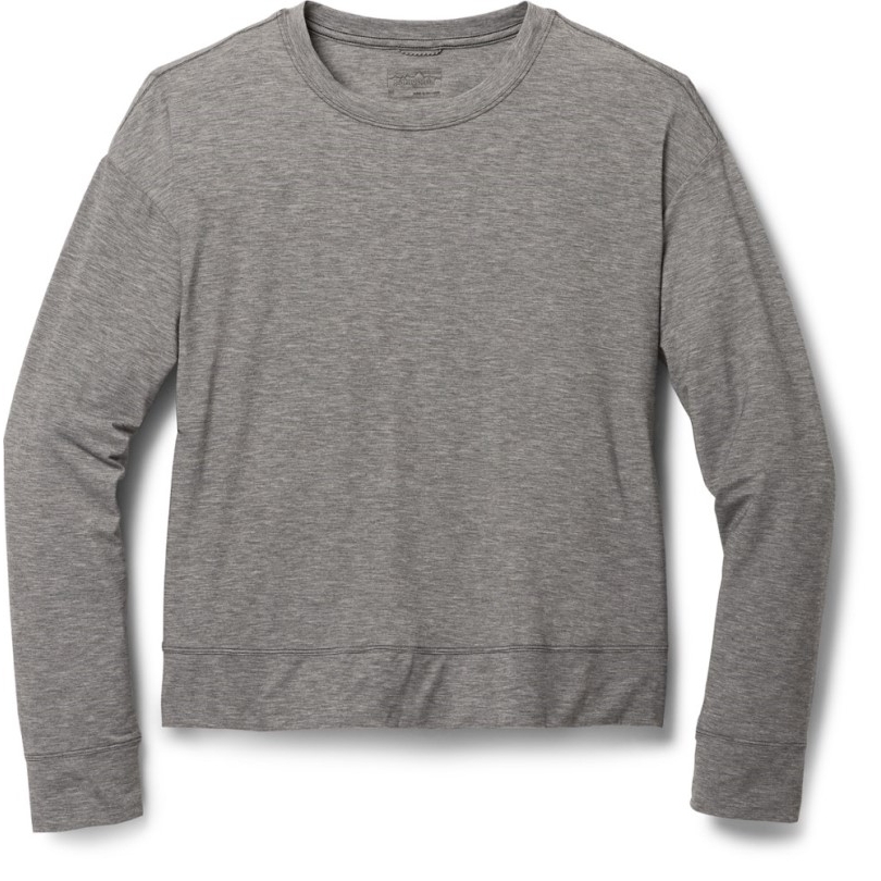 Patagonia Glorya Langarm-Twist-Top Damen Ink Black Rei Co-op
