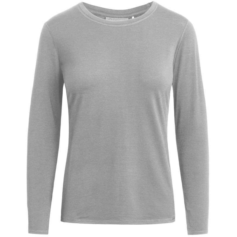 Steel Grey Rei Coop Tasc Performance Elevation Merino T-Shirt Damen