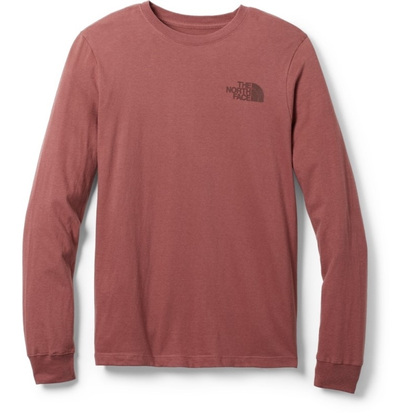 Rei Coop The North Face – Langärmliges T-shirt Mit Grafikspritzguss Damen Ginger