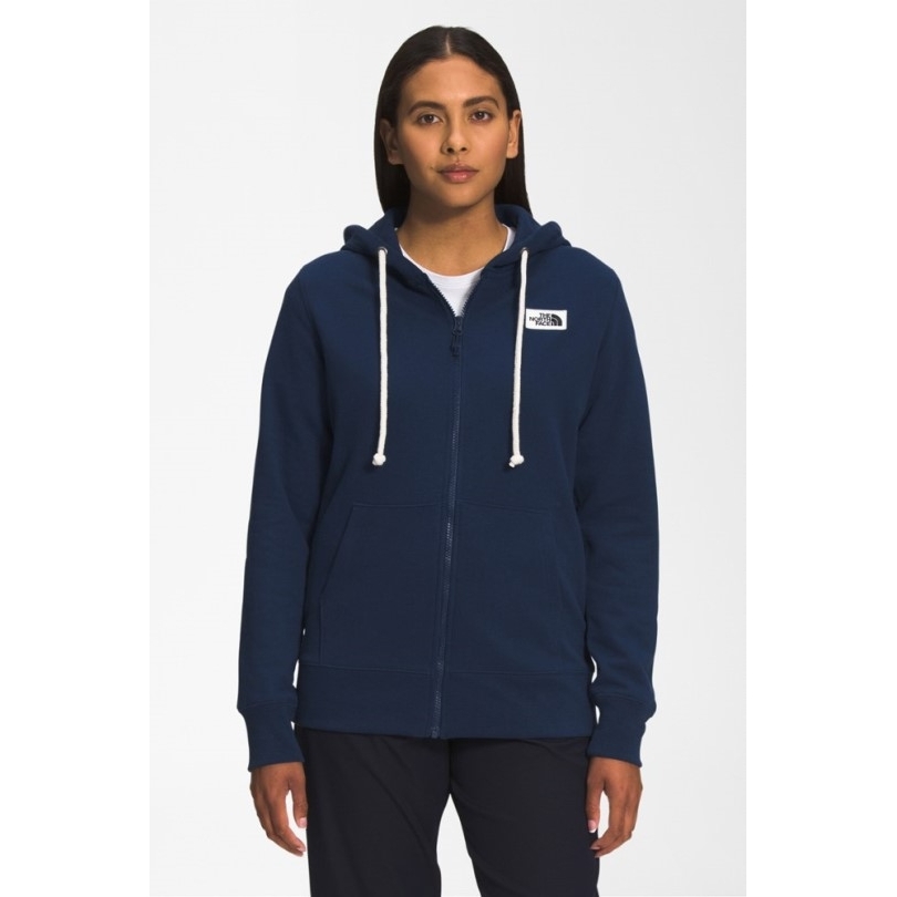 Navy Rei Co-op The North Face Heritage Patch Full-Zip Hoodie Damen