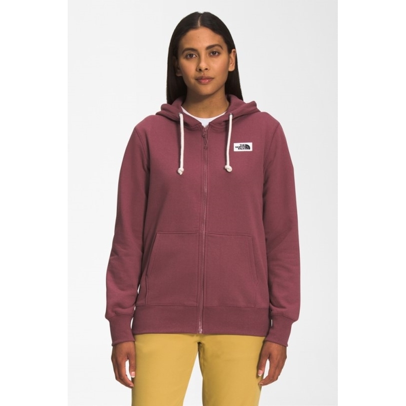 The North Face Heritage Patch Full-Zip Hoodie Damen Ginger Rei Co-op