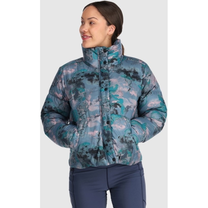 Outdoor Research Coldfront Daunenjacke Damen Nimbus Watercolor Rei Co-op