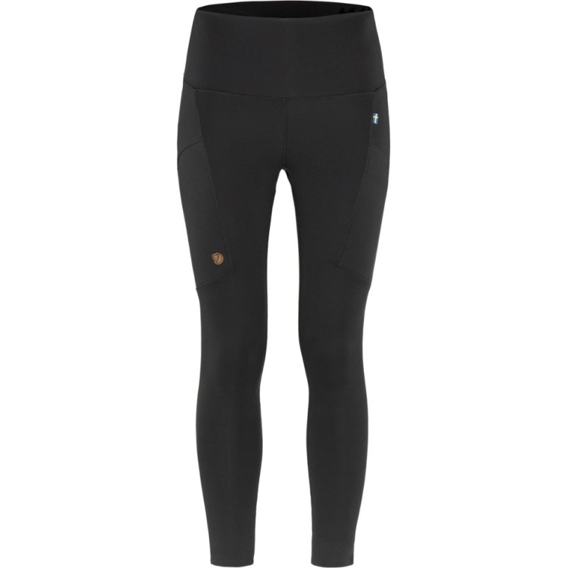 Schwarze Fjällräven Abisko Strumpfhose Damen Rei Coop