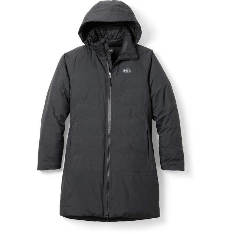 Black Rei Coop Stormhenge Daunen-Hybrid-Parka Damen