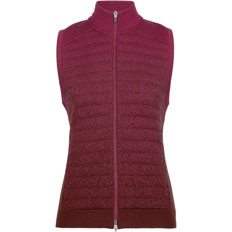 Icebreaker Zoneknit In Die Tiefe Merino-isolierte Weste Damen Rei Coop Cherry-espresso