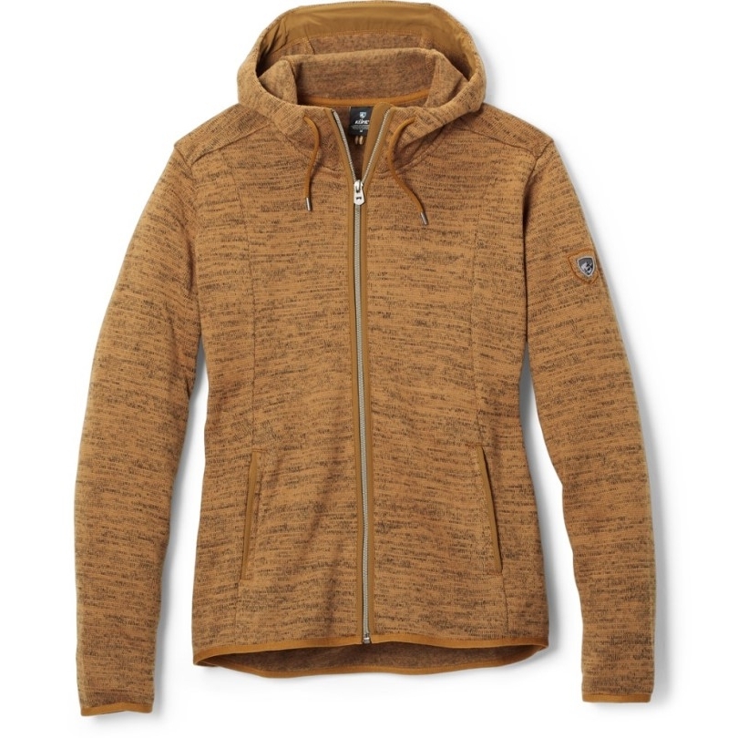 Antik Gold Kuhl Ascensyr Fleece Hoodie Damen Rei Co-op