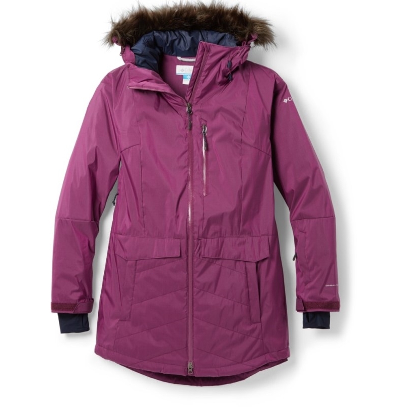 Columbia Mount Bindo Isolierte Jacke Damen Rei Coop Marionberry Sheen