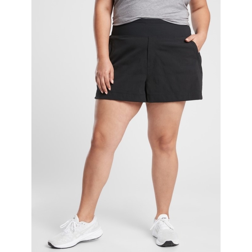 Athleta Trekkie North Shorts Damen Große Größen Schwarz Rei Coop