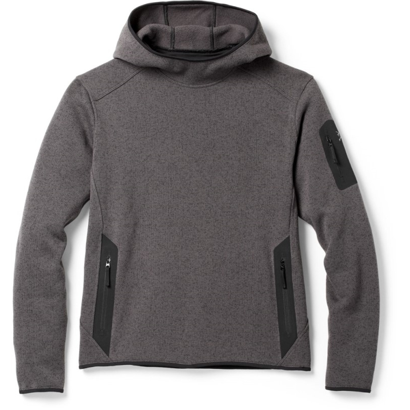 Arc'teryx Covert Pullover Fleece Hoodie Damen Rei Coop Schwarz