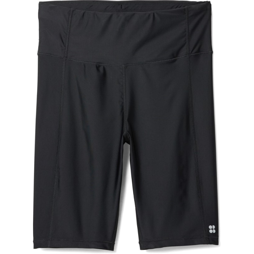 Rei Coop Sweaty Betty High Shine Trainingsshorts Damen Schwarz