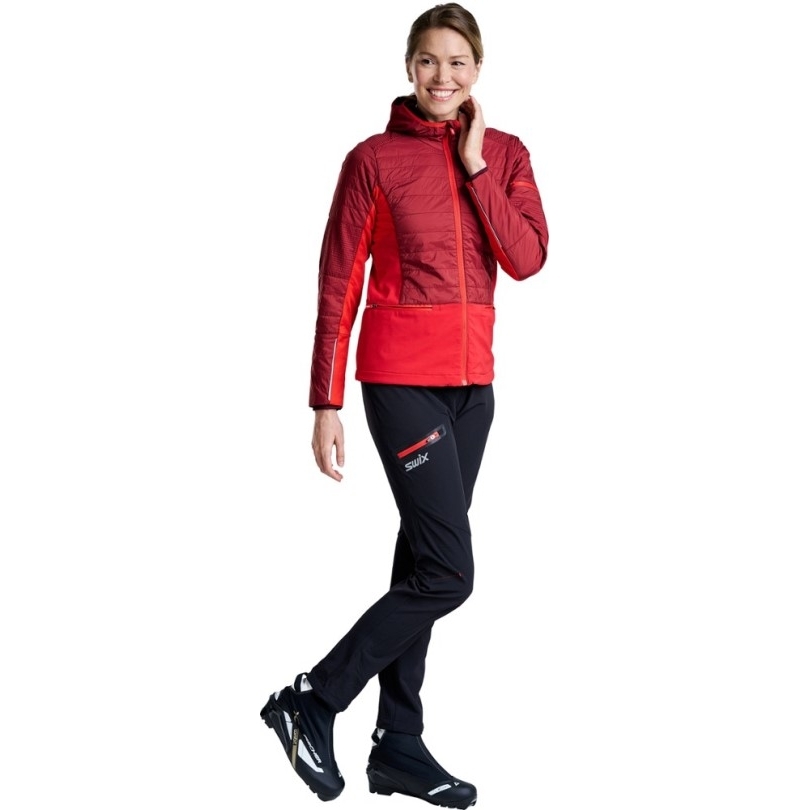 Swix Reine Active Hose Damen Rei Coop Schwarz