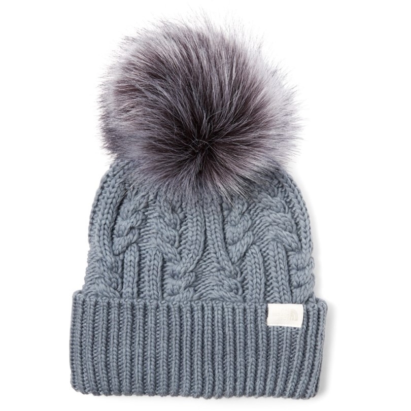 The North Face Oh Mega Fur Pom Beanie Damen Blau Rei Coop