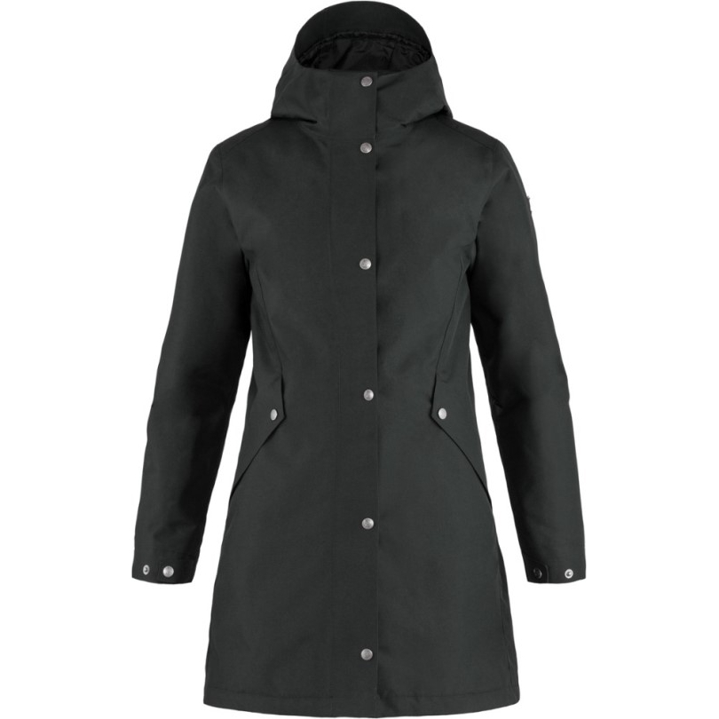 Fjällräven Visby 3-in-1 Jacke Damen Rei Coop Schwarz
