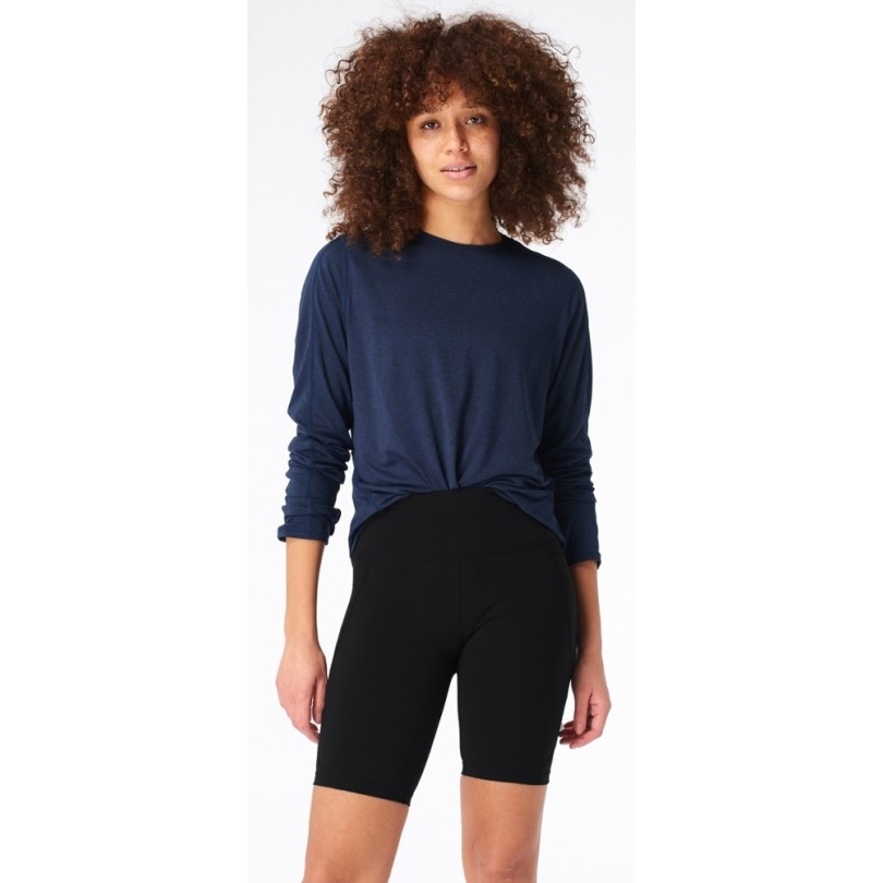 Schwarze Sweaty Betty Power 9 Biker Shorts Damen Rei Coop