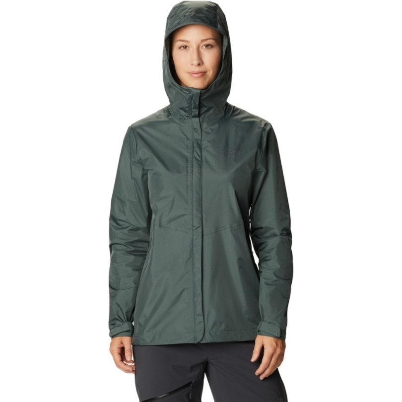 Mountain Hardwear Acadia Regenjacke Damen Rei Coop Schwarz