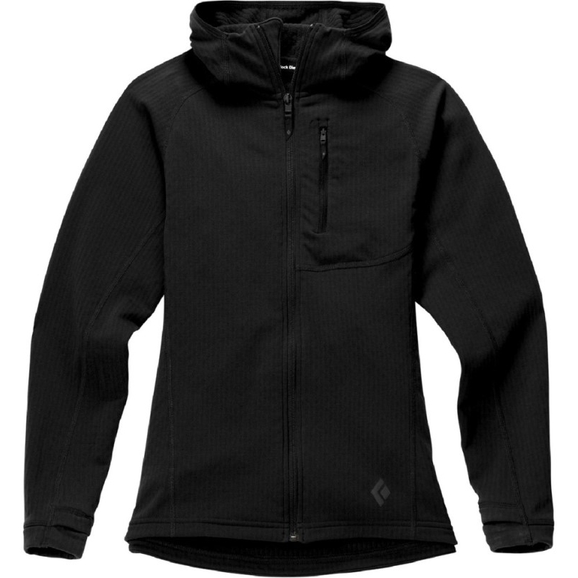 Black Rei Coop Schwarz Diamant Koeffizient Fleece Hoodie Damen