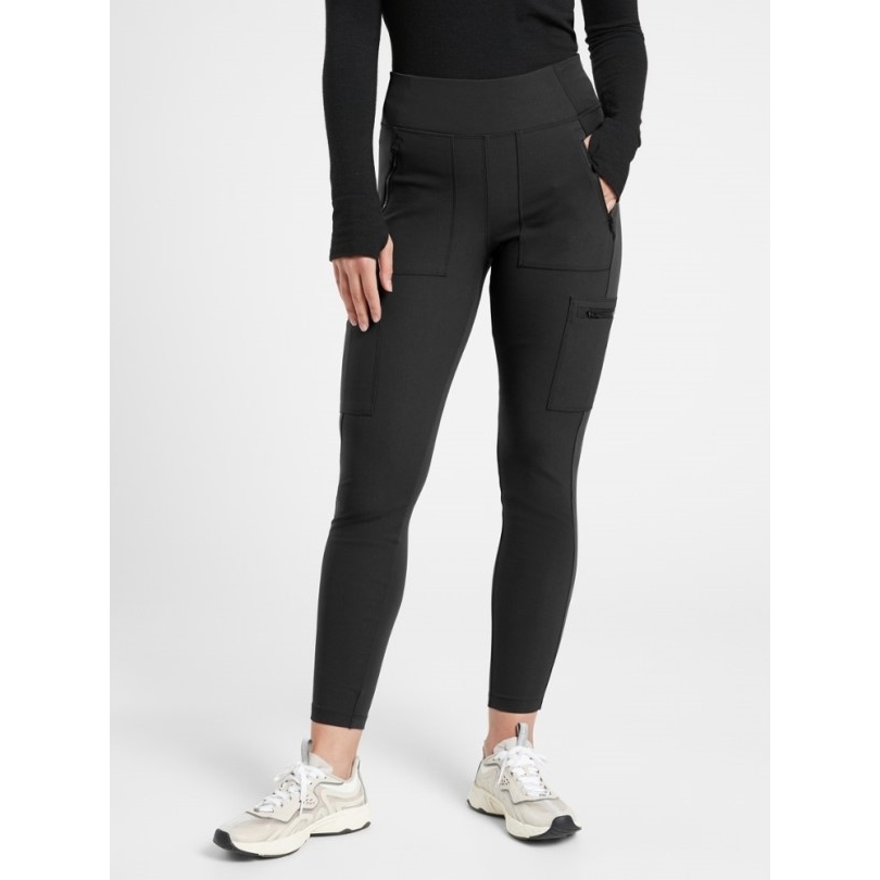Schwarze Athleta Headlands Hybrid Cargo Ii Strumpfhose Damen Zierliche Größen Rei Coop