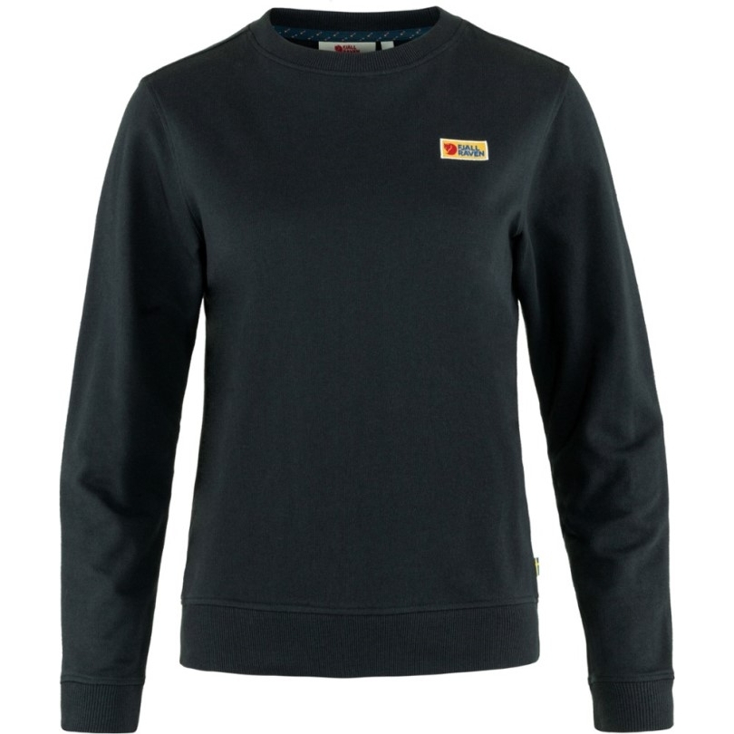 Rei Coop Schwarz Fjällräven Vardag Pullover Damen