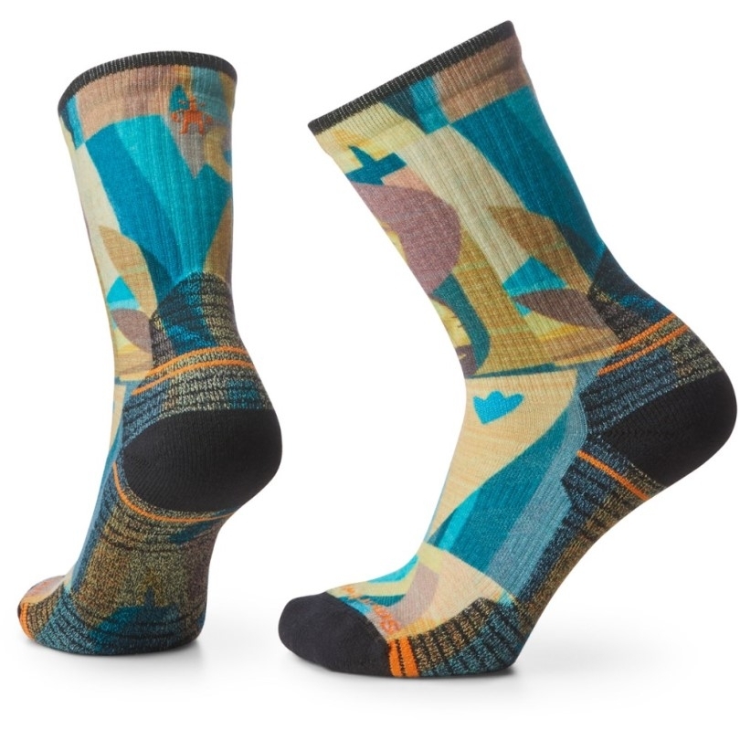 Rei Coop Lachs Smartwool Wanderung Leichte Kissen Schlechteste Crew Print Crew Socken Damen
