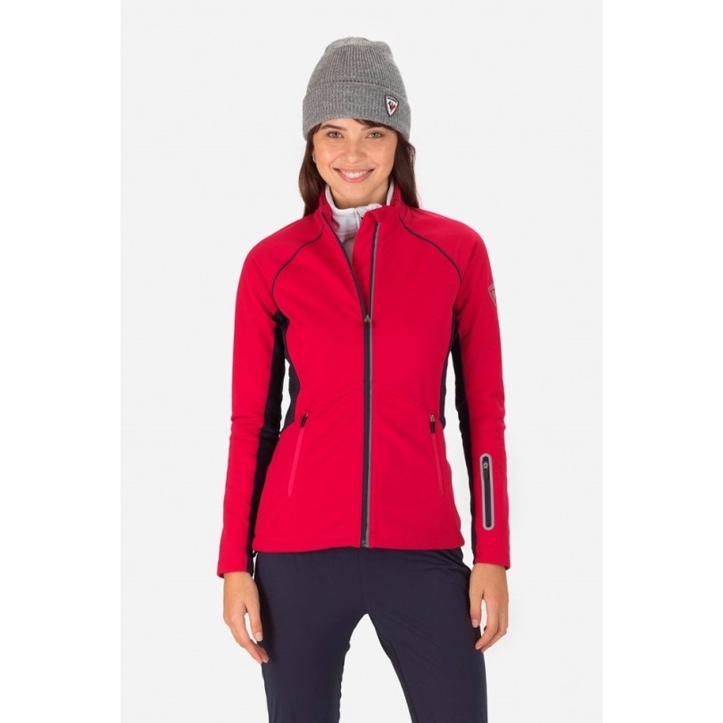 Rossignol Softshelljacke Damen Rei Coop Cherry