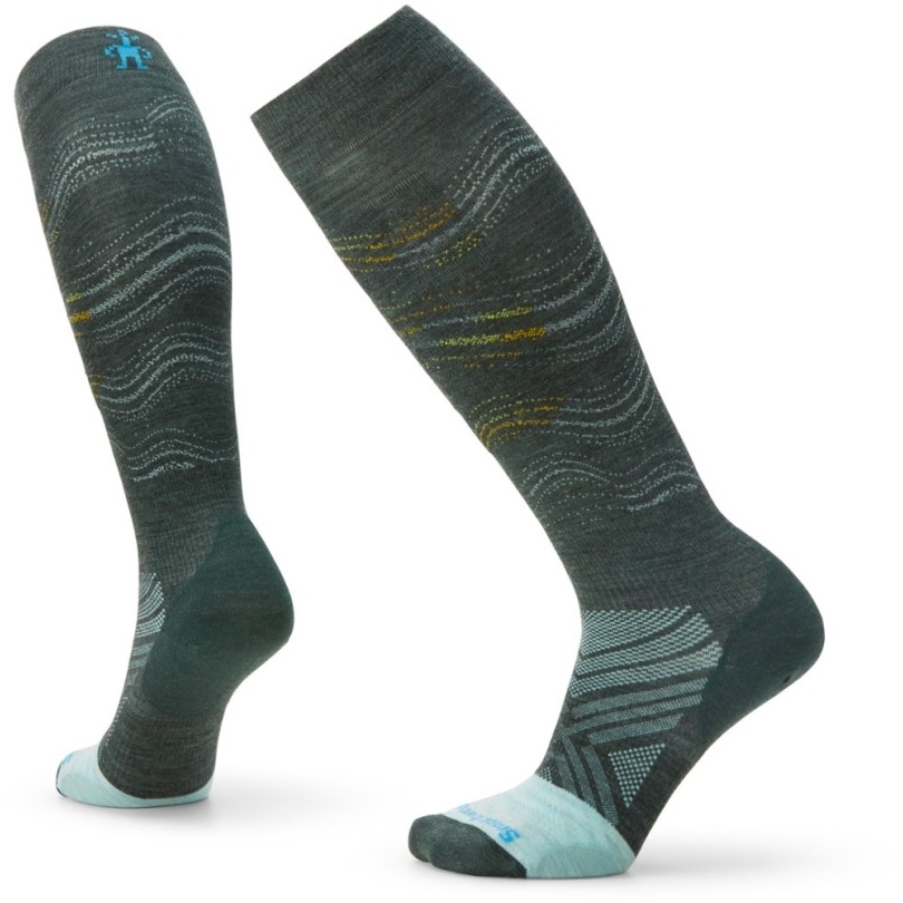 Smartwool Ski Race Over The Wadensocken Damen Dark Sage Rei Coop