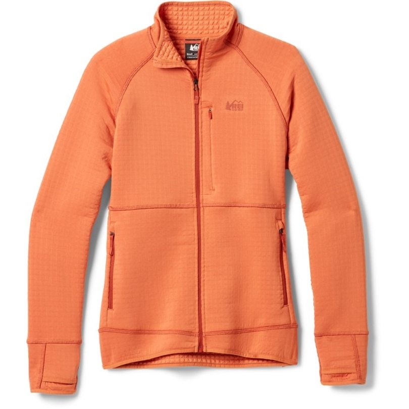 Fresh Terra Cotta Rei Coop Flash Power Air Fleecejacke Damen