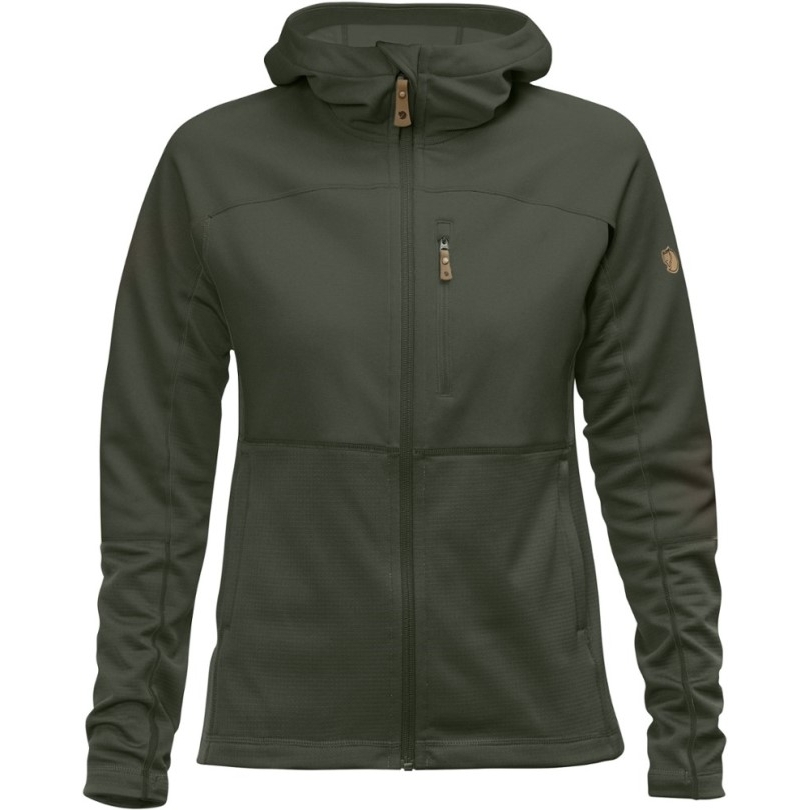 Fjällräven Abisko Trail Fleecejacke Damen Forest Rei Coop