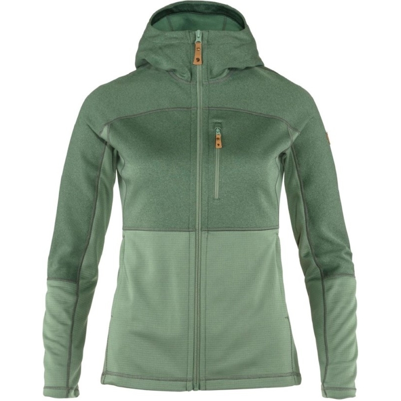Rei Co-op Green Fjällräven Abisko Trail Fleecejacke Damen